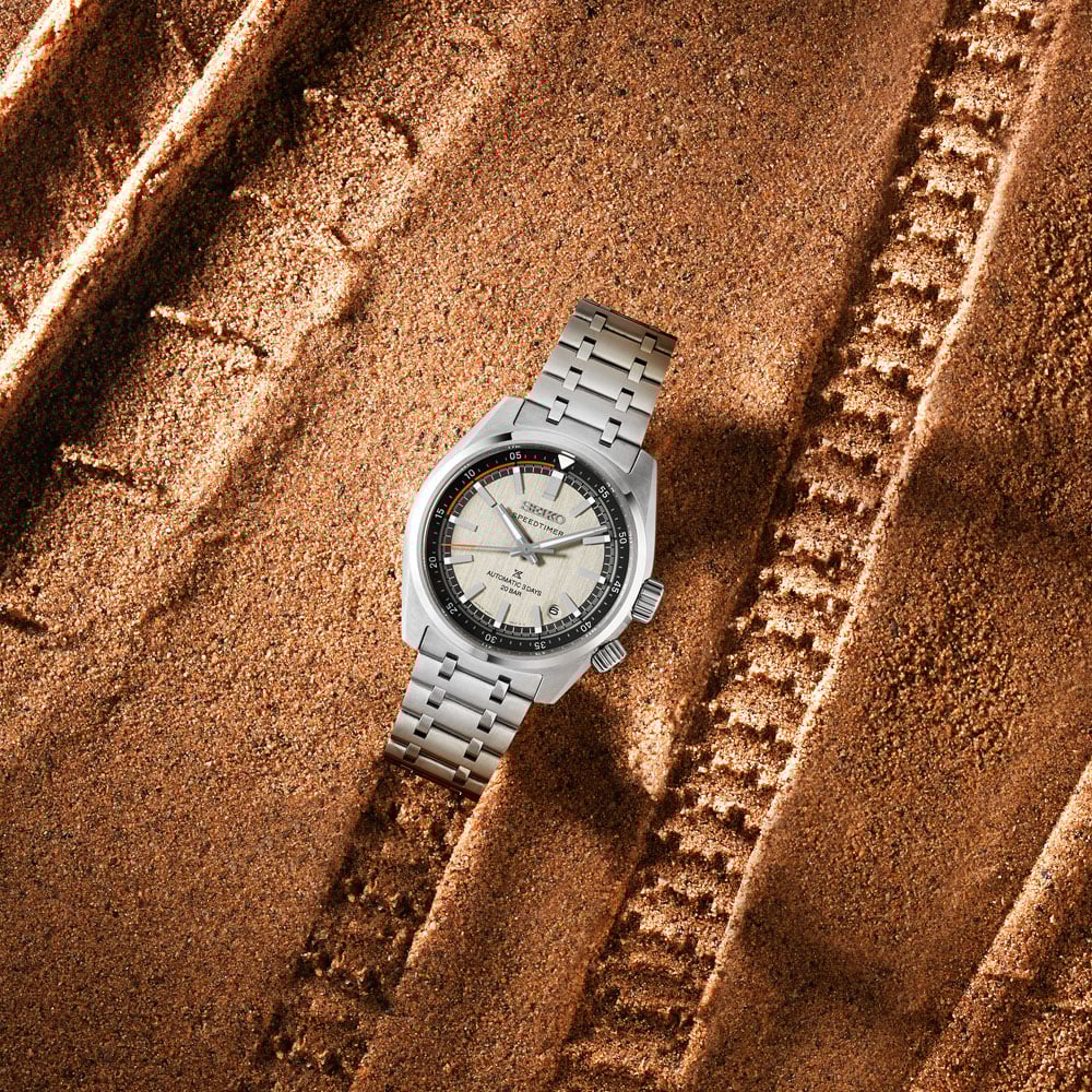 Seiko SPB513 Speedtimer 6R ‘Compact Countdown’ in grey-white contrast SPB513J1