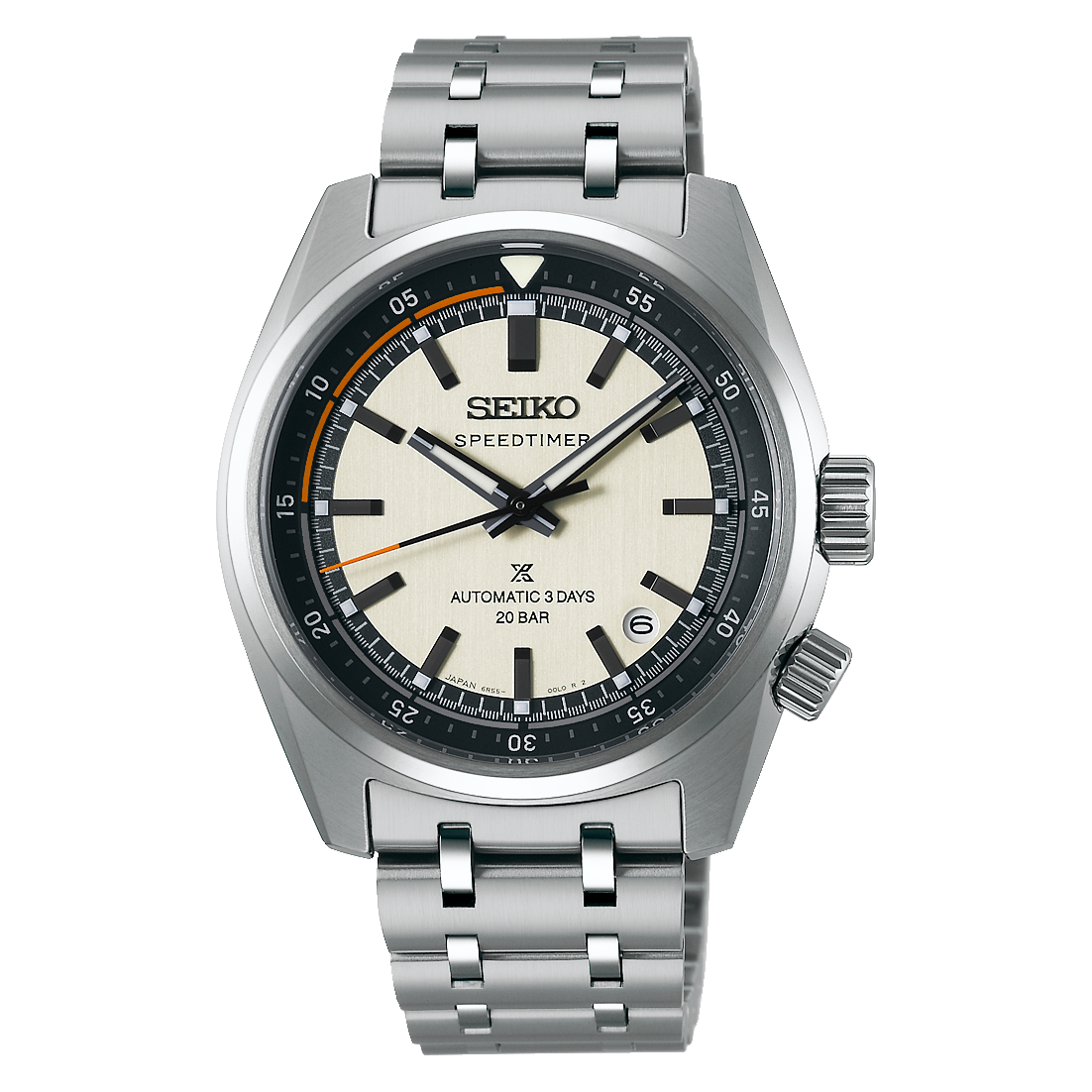 Seiko SPB513 Speedtimer 6R ‘Compact Countdown’ in grey-white contrast SPB513J1
