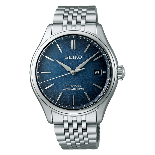 Seiko SPB525J1 Seiko Presage Classic in ‘Ai-iro’ Japan Blue SPB525