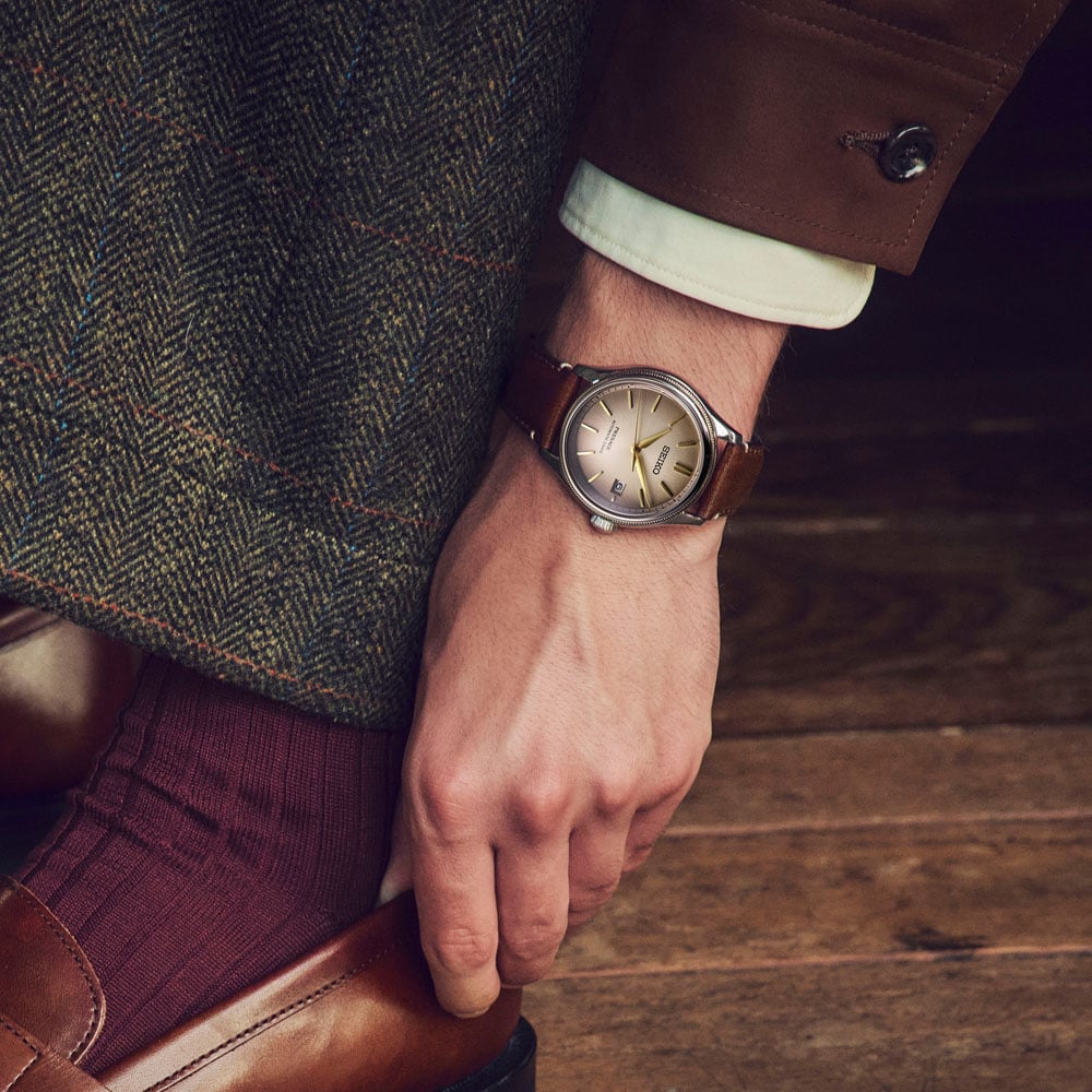 Seiko Presage Classic Limited Edition in Shiracha SPB529J1 SPB529