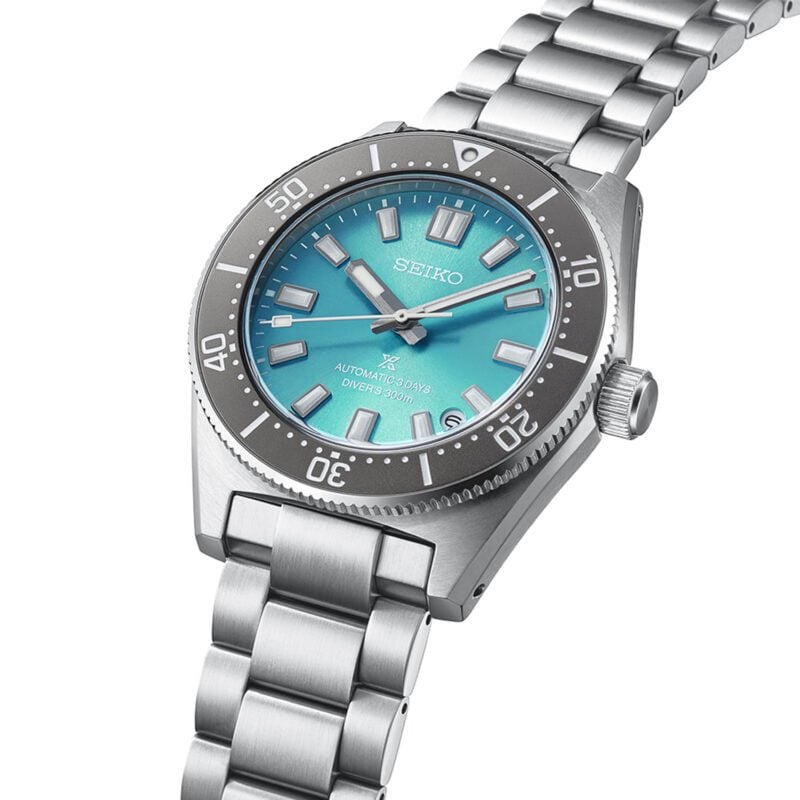 Seiko SPB545J1  Prospex 1965 Heritage Diver’s Watch Save the Ocean Limited Edition in ‘tranquil teal’ SPB545