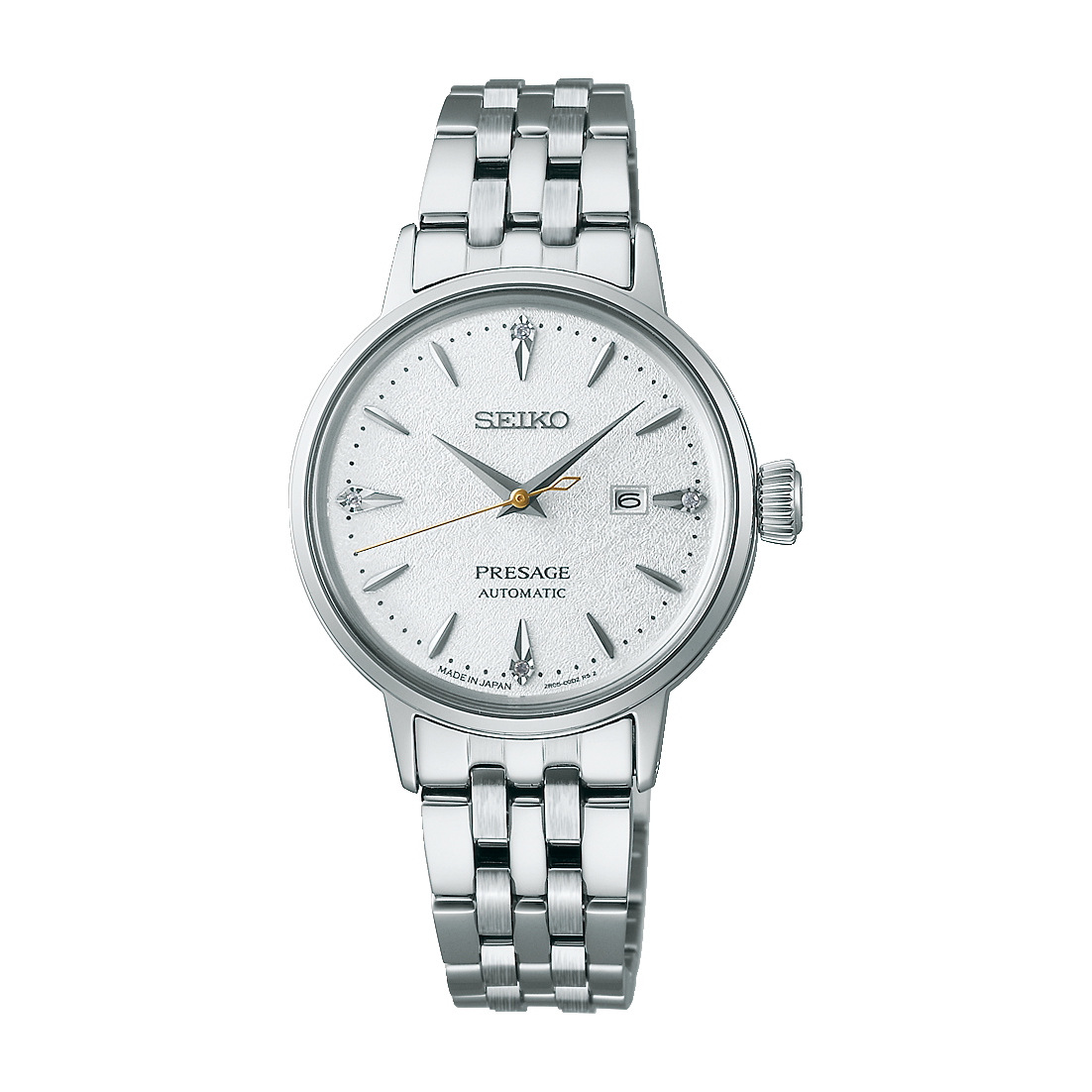 Seiko SRE017J1 Seiko Presage ‘Hot Buttered Rum’ Diamond-set 30mm Cocktail Time SRE017