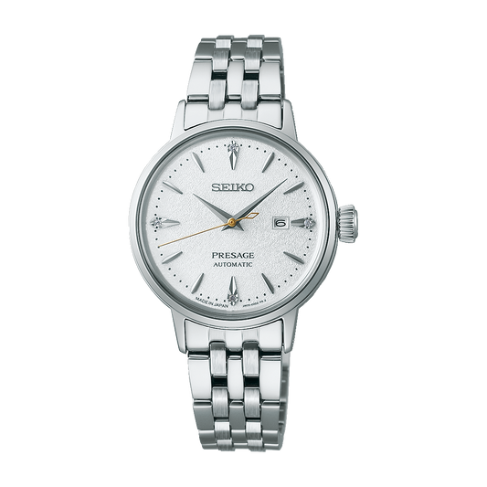 Seiko SRE017J1 Seiko Presage ‘Hot Buttered Rum’ Diamond-set 30mm Cocktail Time SRE017
