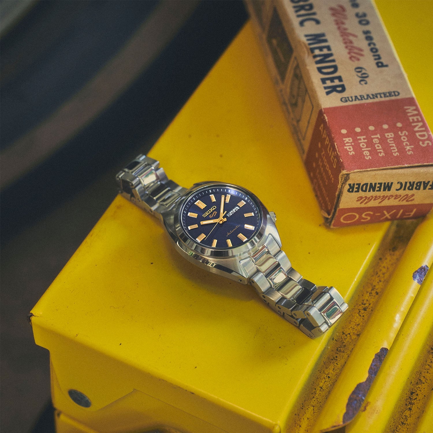 Seiko 5 Sports 'Hebitama' SNXS in Denim blue SRE021K1 SRE021