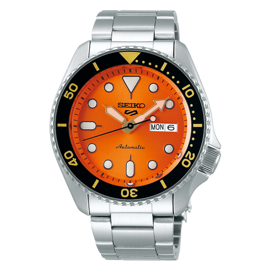 SEIKO 5 Sports SKX Sports Style orange Dial Automatic Watch SRPD59 SRPD59K1F