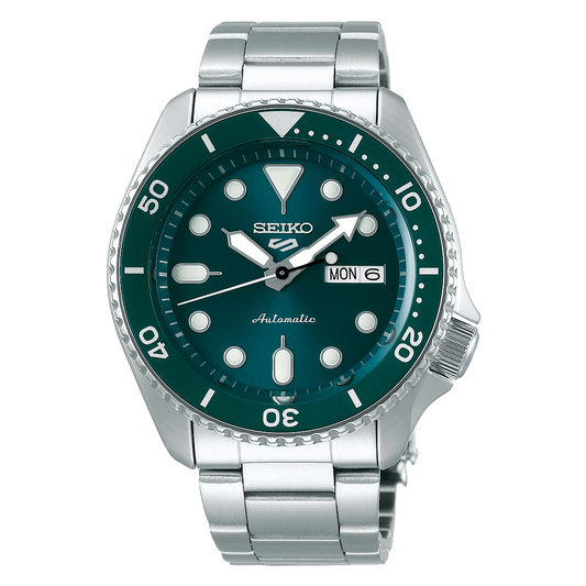 Seiko 5 Sports Automatic Watch Green Dial SRPD61 SRPD61K1