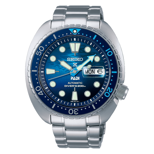 Seiko SRPK01 SRPK01K1 Prospex ‘Great Blue’ Turtle Scuba PADI Special Edition