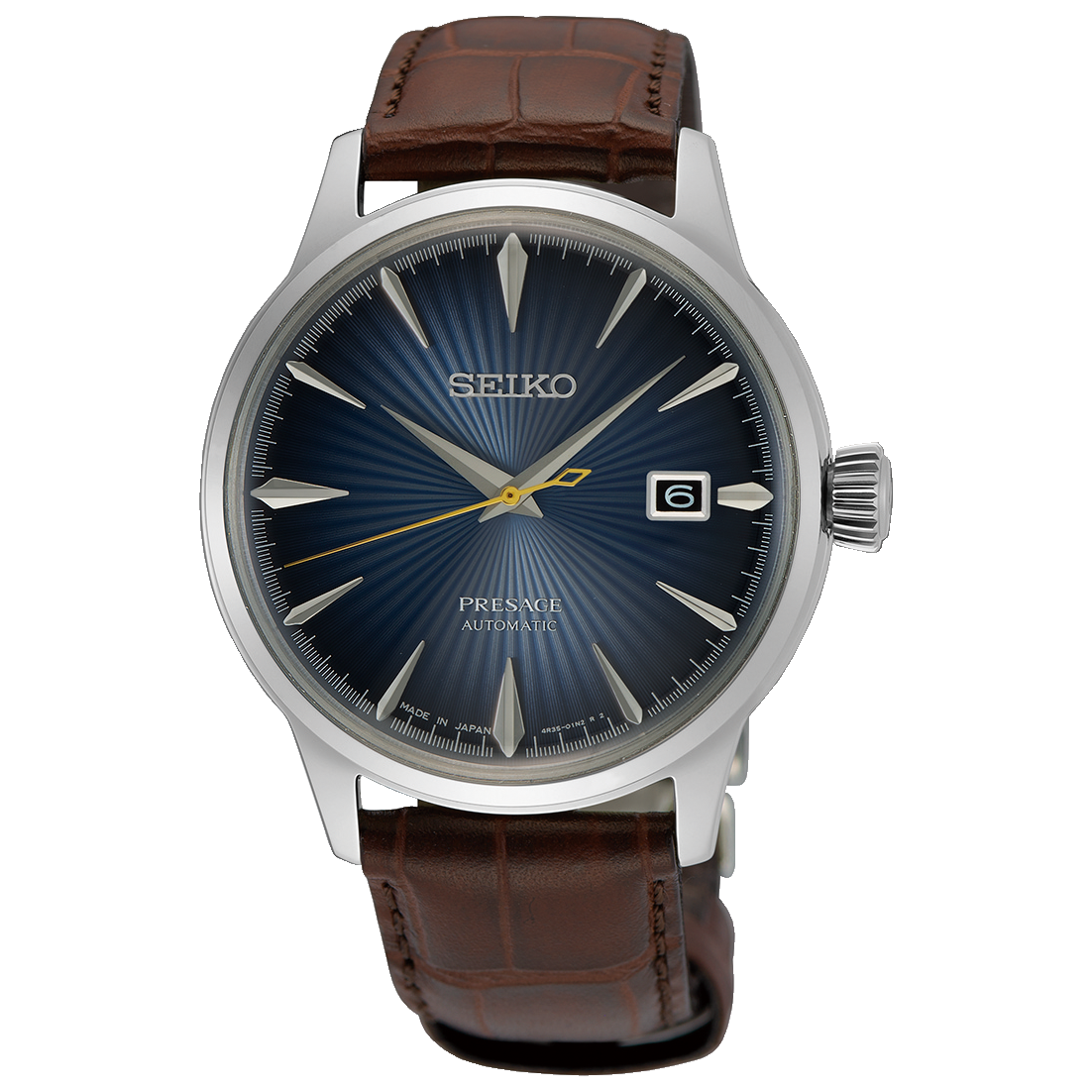 Seiko SRPK15 SRPK15J1 ‘Midnight Blue Moon’ Presage Cocktail Time