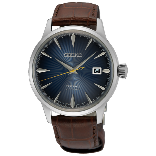 Seiko SRPK15 SRPK15J1 ‘Midnight Blue Moon’ Presage Cocktail Time