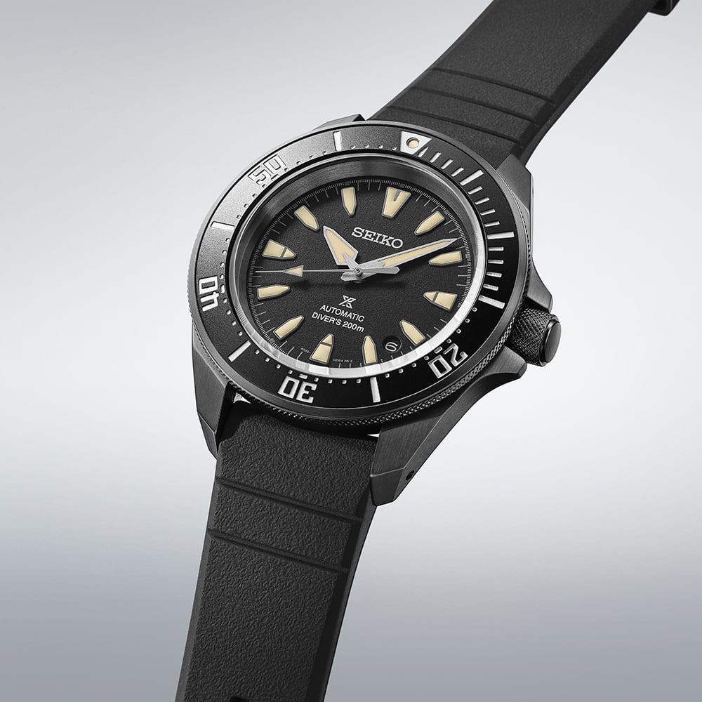 Seiko SRPL15 Prospex 4R All-Black Diver’s watch SRPL15K1