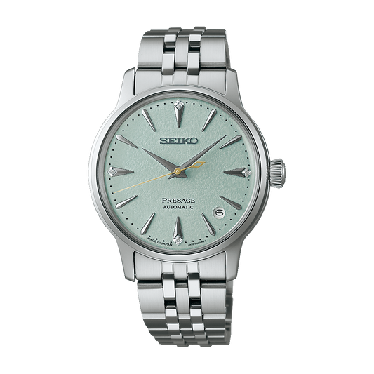 Seiko SRPL63J1 Presage ‘Frozen Mojito’ Diamond Cocktail Time 34mm SRPL63