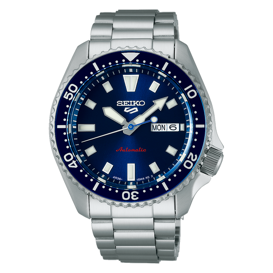 Seiko 5 Sports SKX Redux in Koniro Blue Automatic Watch SRPL83 SRPL83K1