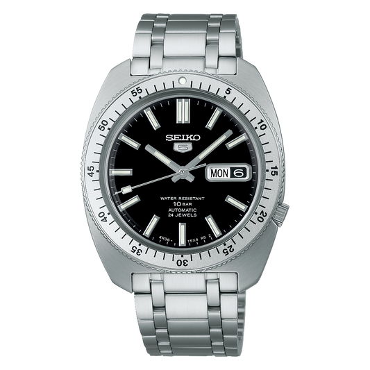 Seiko 5 Sports ‘Gene Kranz’ Recreation Limited Edition in Black SRPL93 SRPL93K1