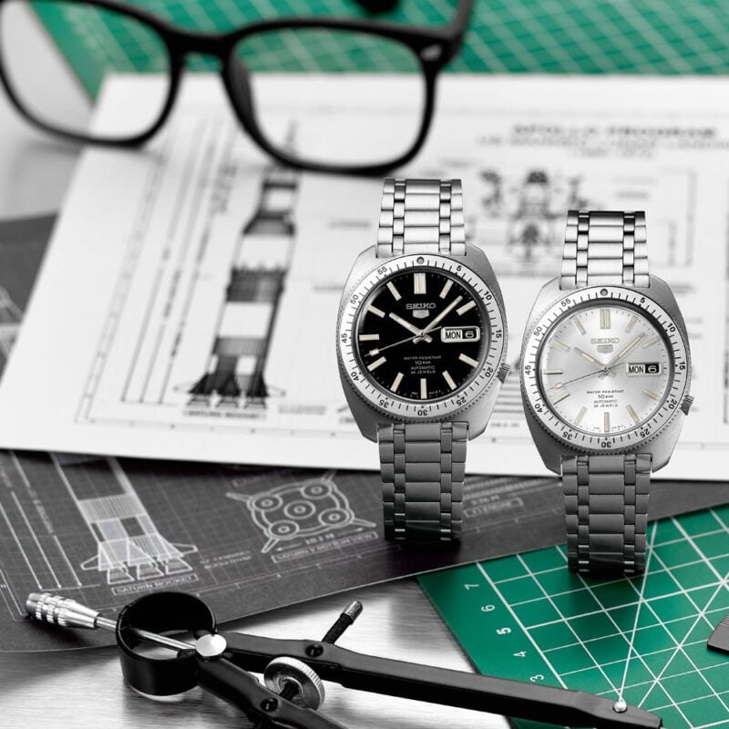 Seiko 5 Sports ‘Gene Kranz’ Recreation Limited Edition in Black SRPL93 SRPL93K1