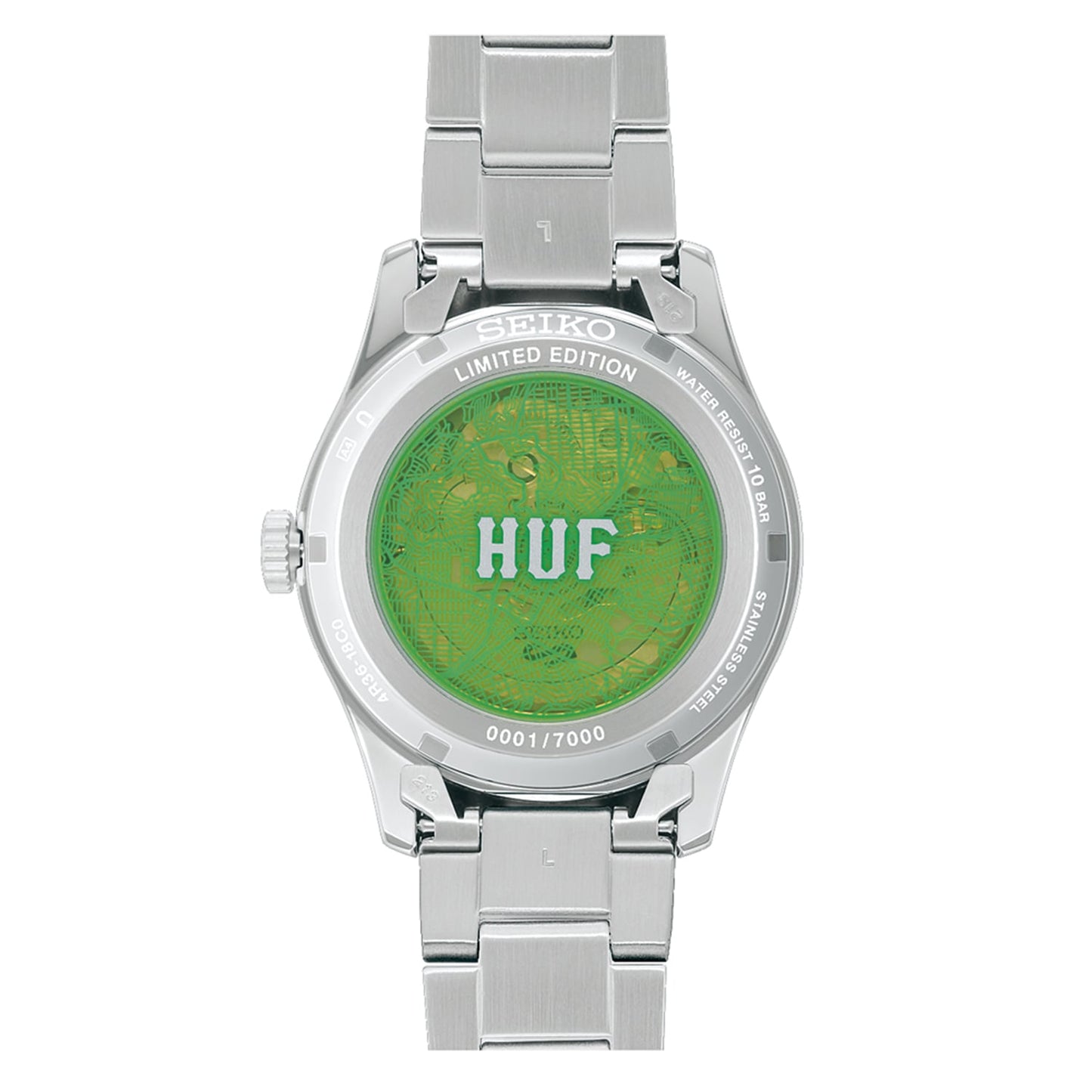 Seiko 5 Sports x HUF II SRPM09 Limited Edition Collaboration SRPM09K1