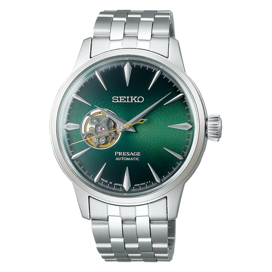 Seiko Presage Cocktail Time Grasshopper Open Heart Automatic SSA441 SSA441J1