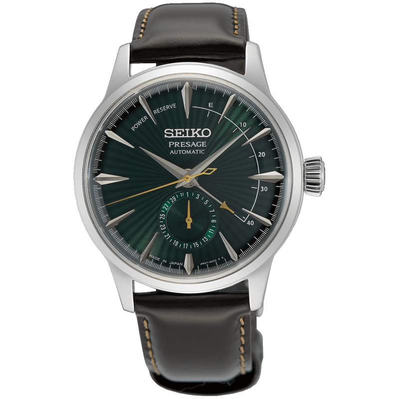 Seiko SSA459 SSA459J1 ‘Midnight Mockingbird’ Presage Cocktail Time Power Indicator