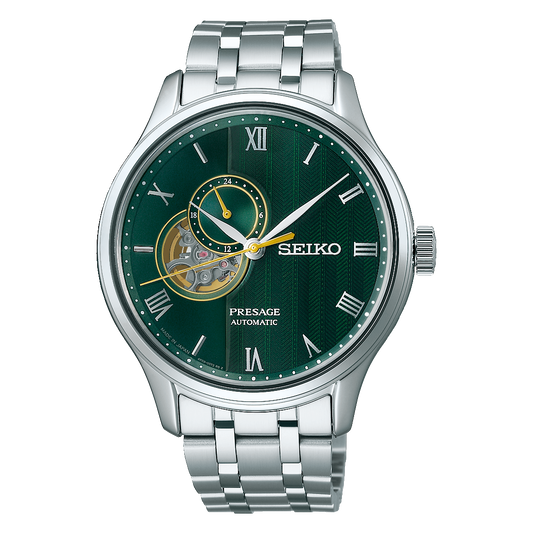 Seiko Presage ‘Japanese Zen Gardens’ in Fern green SSA463J1  SSA463