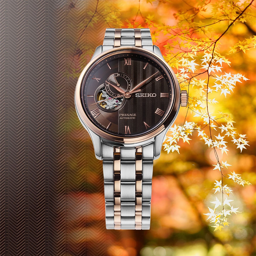 Seiko SSA466 Presage Zen Garden – Kyoto Autumn Leaves SSA466J1