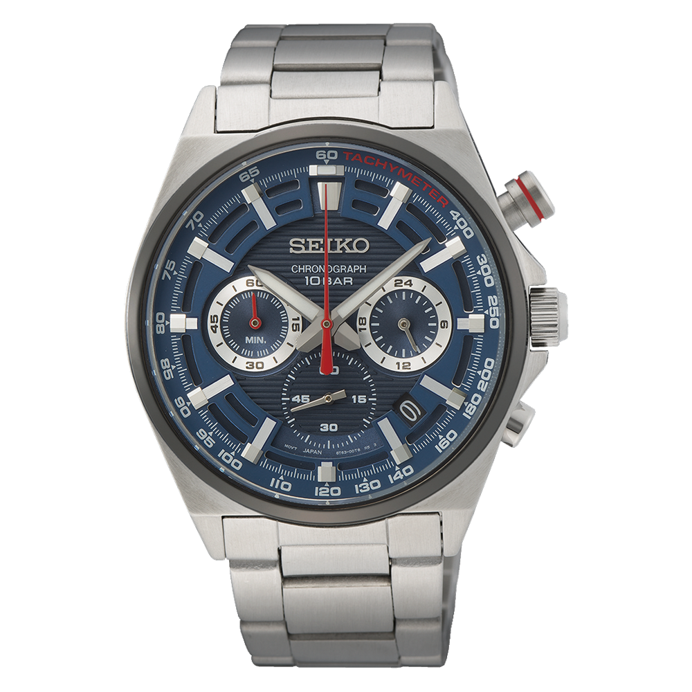 SEIKO QUARTZ CHRONO WATCH SSB407