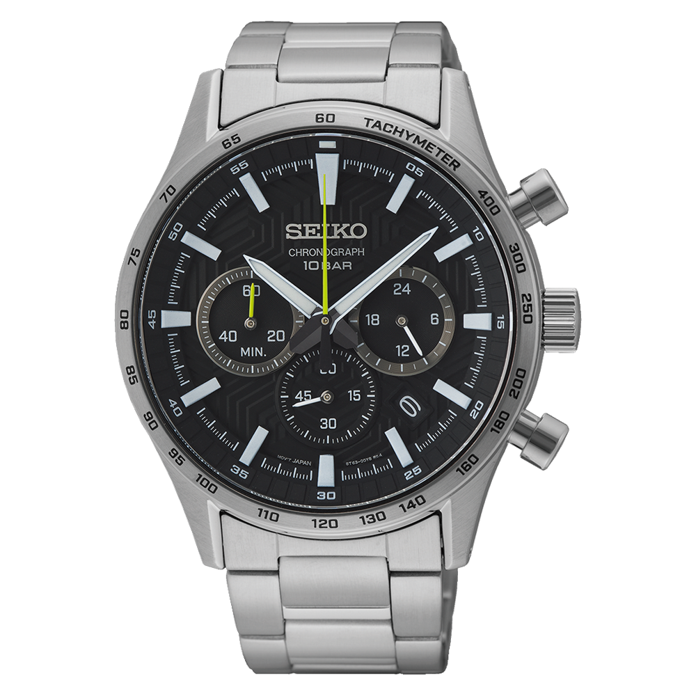 SEIKO QUARTZ CHRONO WATCH SSB413