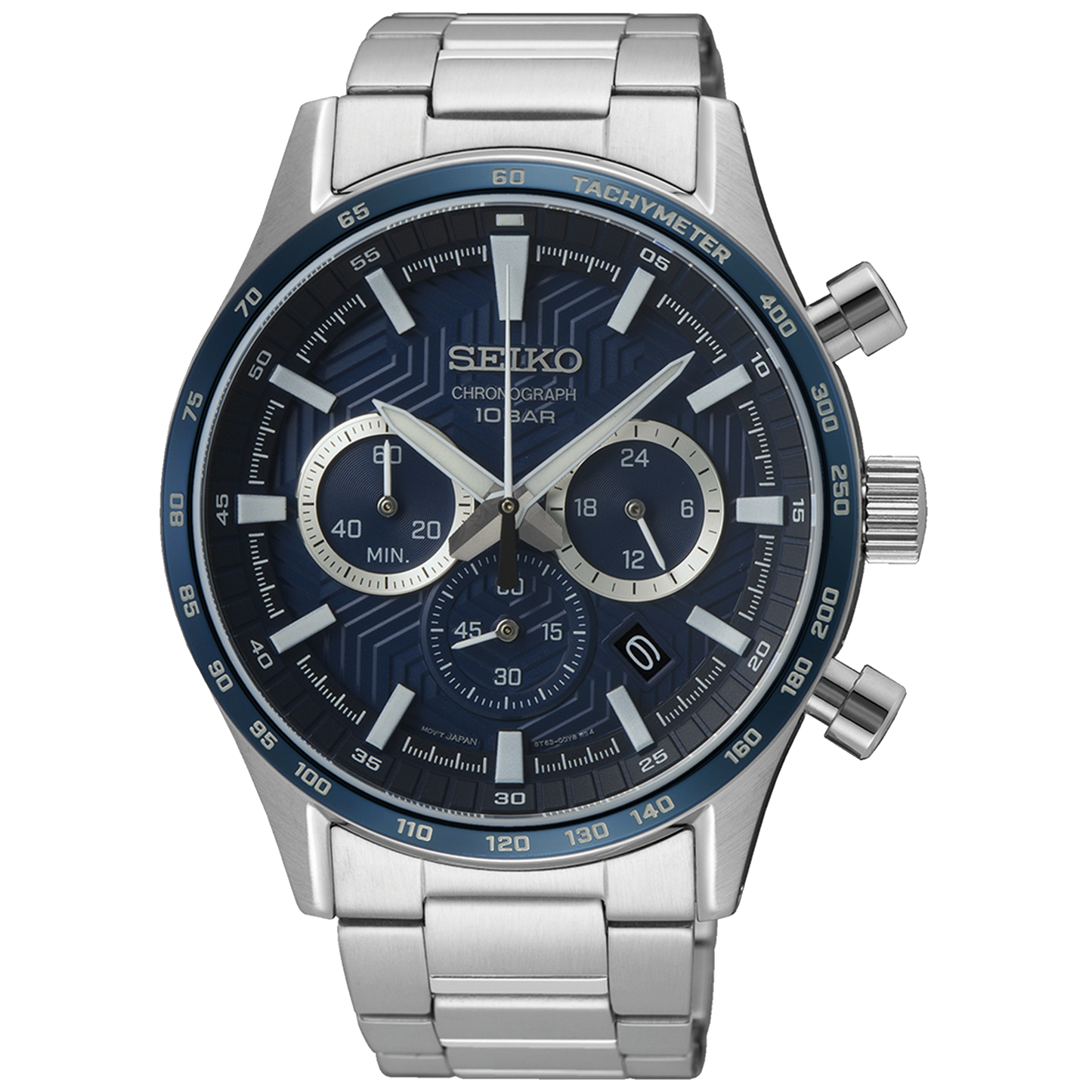 SEIKO QUARTZ CHRONO WATCH SSB445