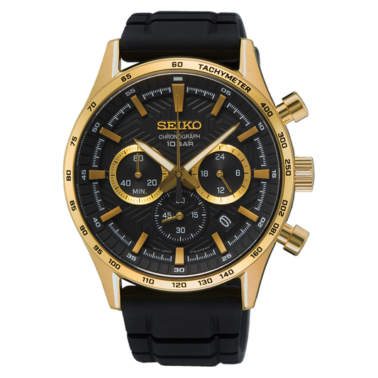 SEIKO QUARTZ CHRONO WATCH SSB446