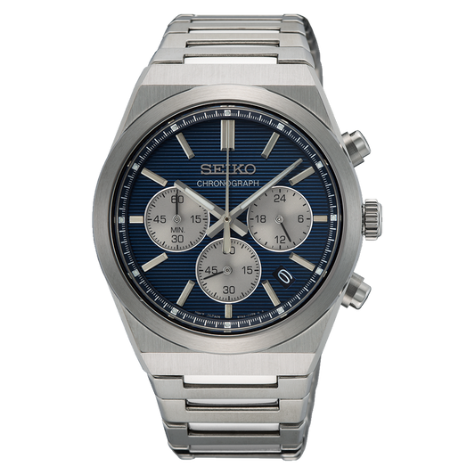 Seiko Quartz Men's Chronograph Watch SSB453