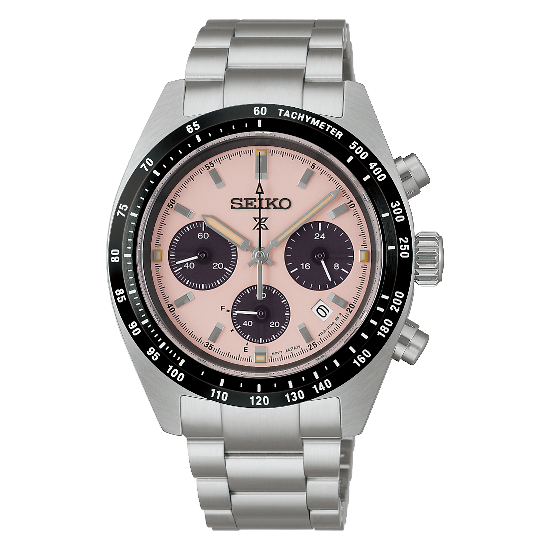 Seiko SSC963 Prospex Speedtimer ‘Youngtimer’ in Pale pink SSC963P1