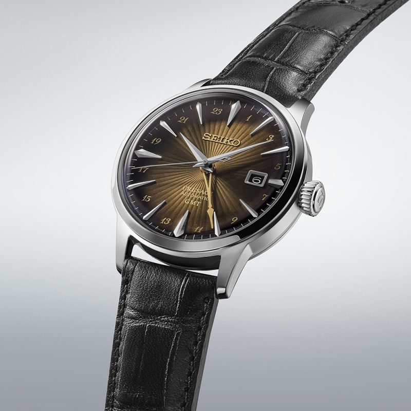 SEIKO Presage ‘Rusty Nail’ Cocktail Time GMT SSK039J1  SSK039