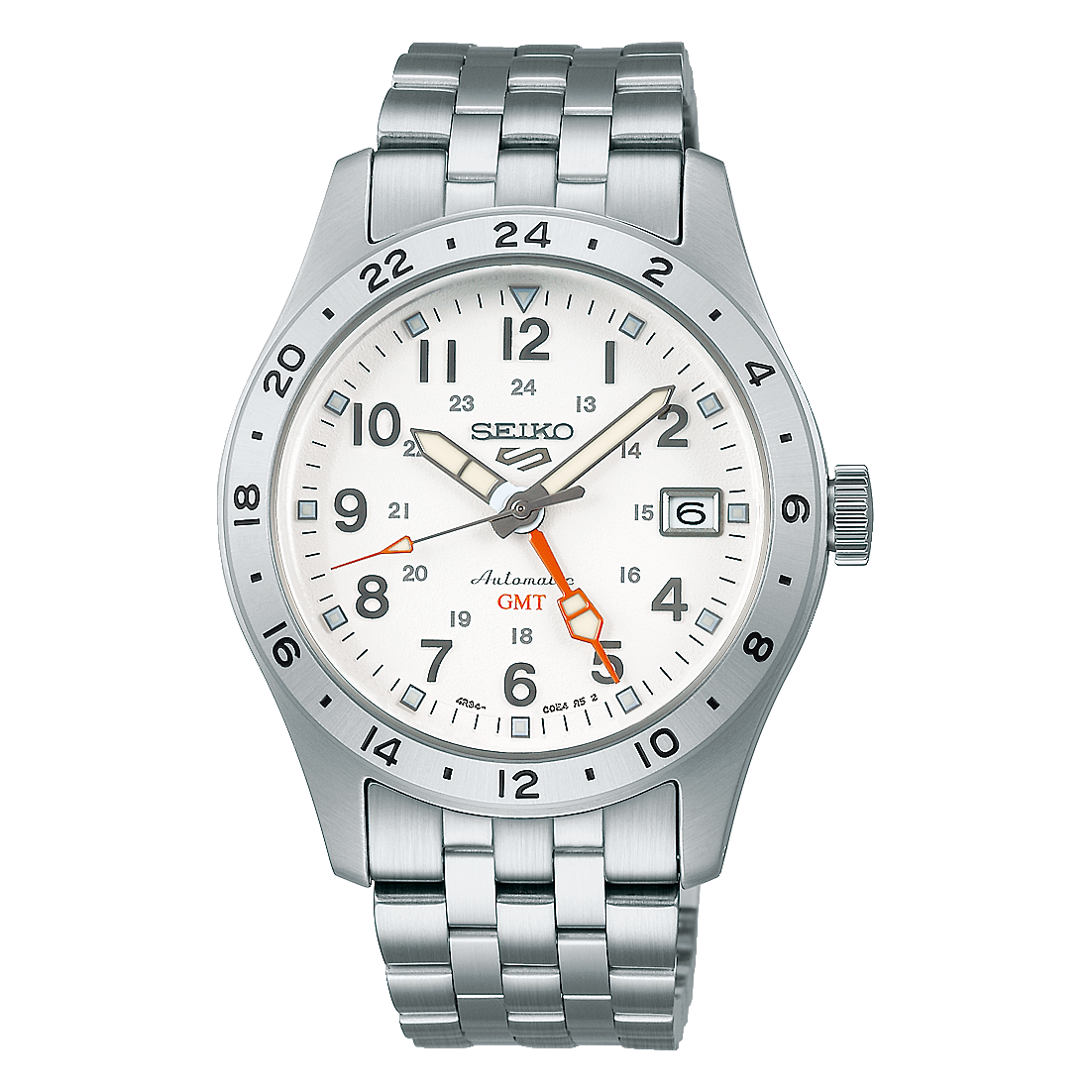 Seiko 5 Sports SSK059 'Overwhite' Field GMT SSK059K1