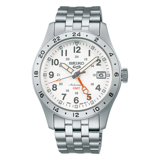 Seiko 5 Sports SSK059 'Overwhite' Field GMT SSK059K1