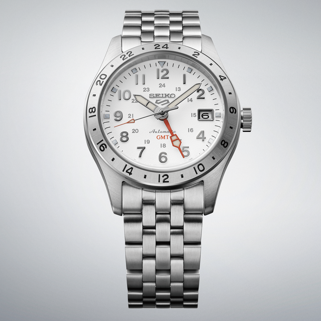 Seiko 5 Sports SSK059 'Overwhite' Field GMT SSK059K1