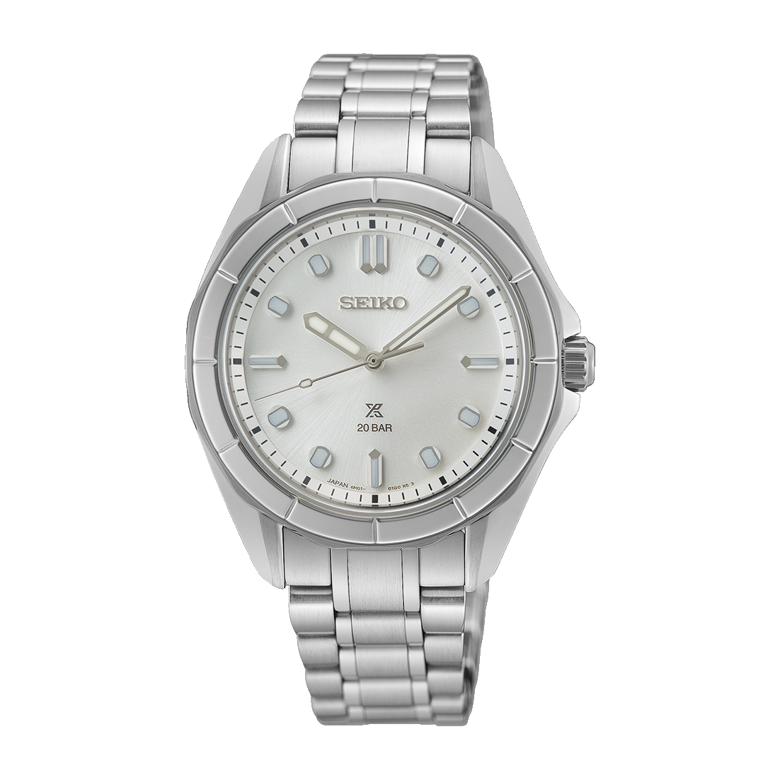 Seiko SUR595J1 Seiko Prospex Ladies Marine Sports in Silvery Sands SUR595
