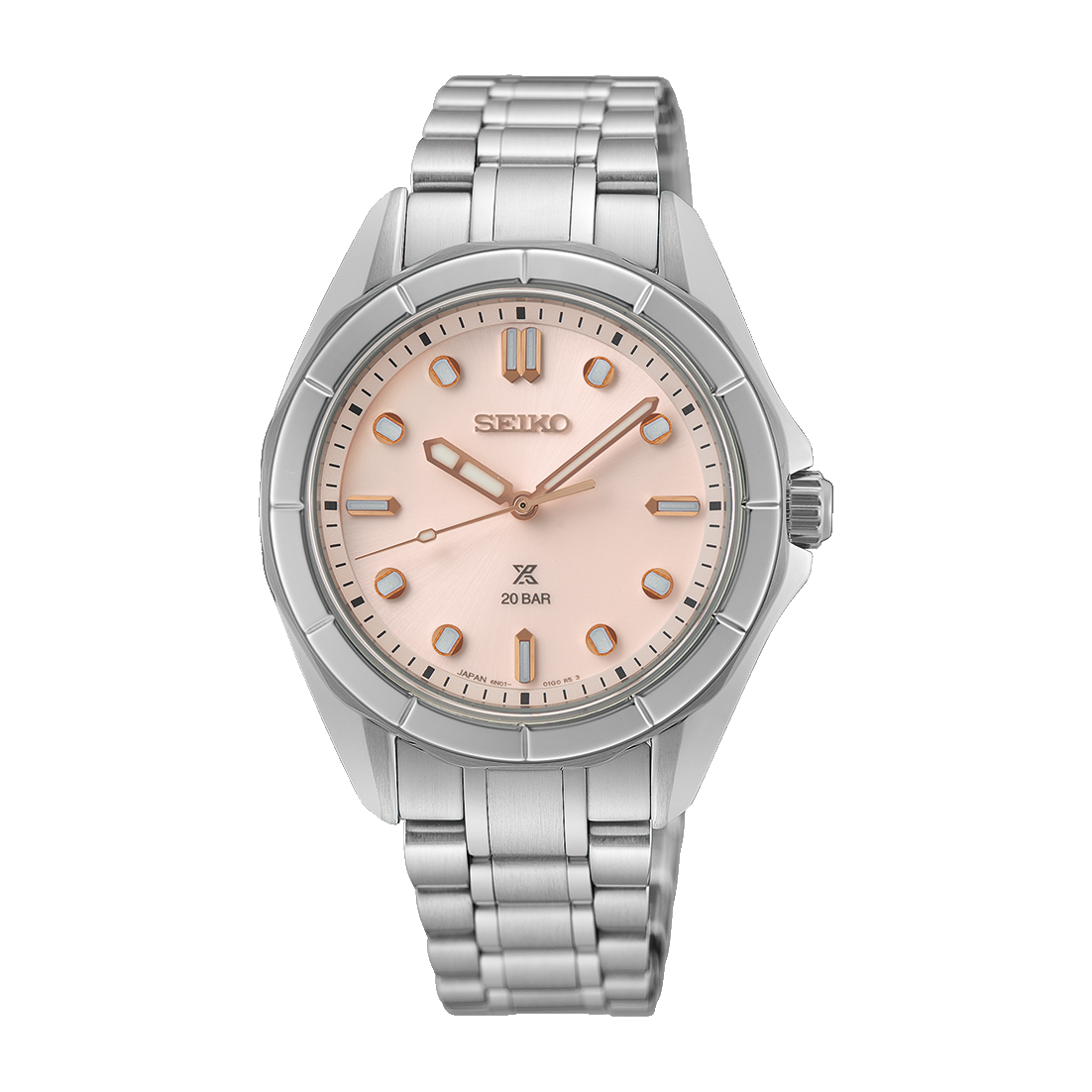 Seiko SUR597J1 Seiko Prospex Ladies Marine Sports in Shell Pink SUR597