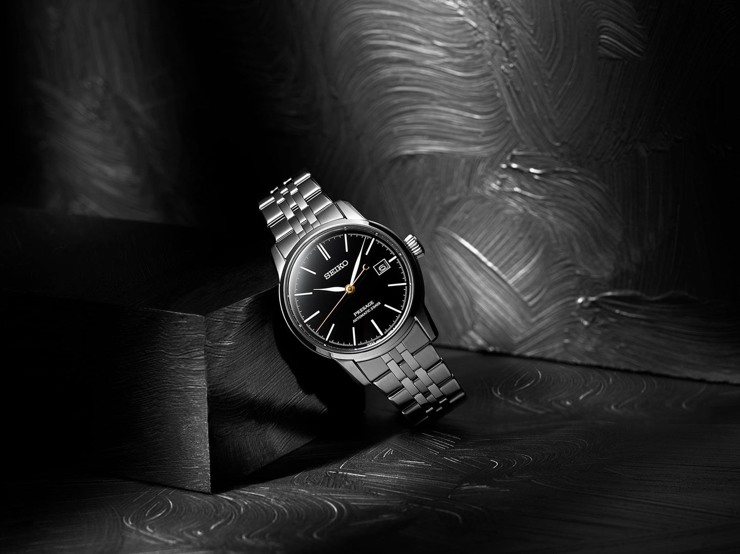 Seiko SPB405J1 ‘Deep Black’ Urushi Lacquer – Presage Craftsmanship Series SPB405
