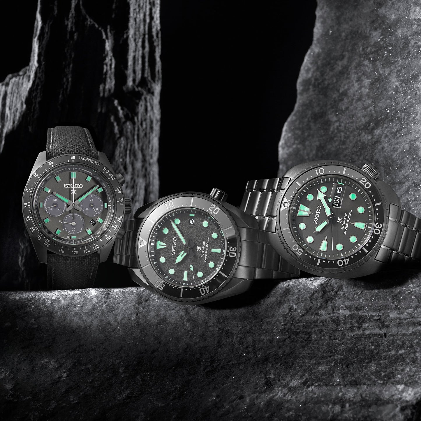 Seiko SPB433J1 Prospex Black Series ‘Night Vision’ ‘Sumo’ Diver Limited Edition SPB433