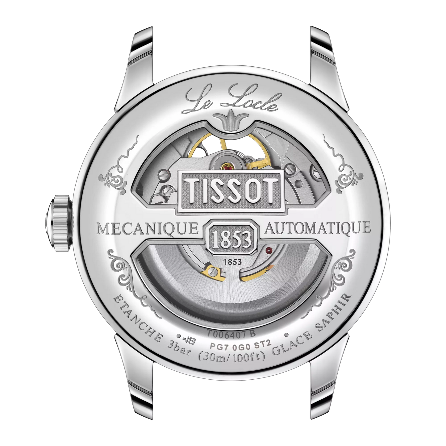 Tissot Le Locle Powermatic 80 Open Heart T006.407.16.033.01 T0064071603301