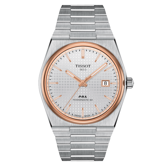 TISSOT PRX POWERMATIC 80 SILVER DIAL 40MM T137.407.21.031.00 T1374072103100