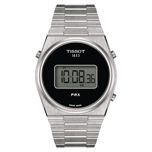 TISSOT PRX DIGITAL 40MM BLACK DIAL T137.463.11.050.00 T1374631105000