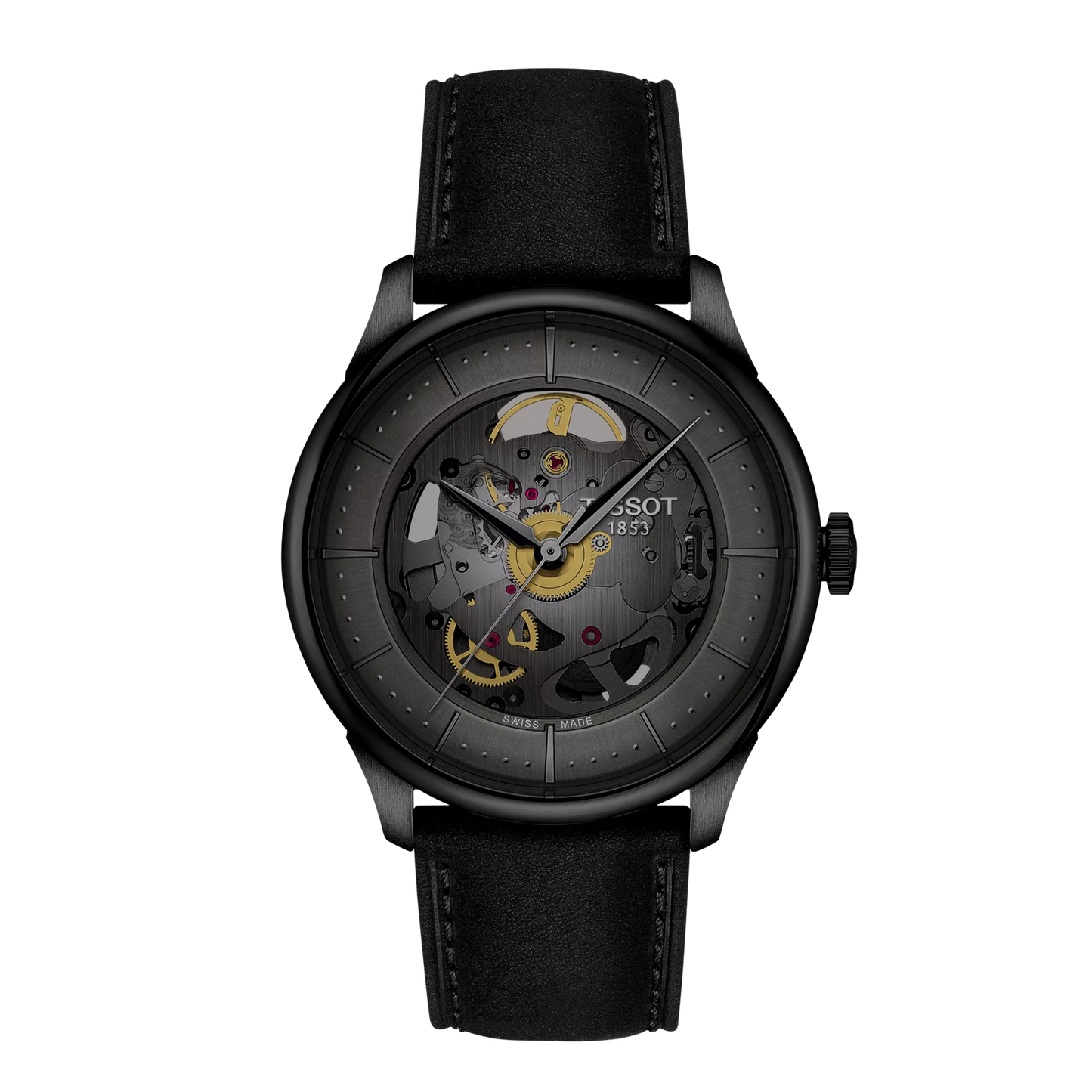 Tissot Chemin Des Tourelles Skeleton 39mm T139.836.36.441.00 T1398363644100