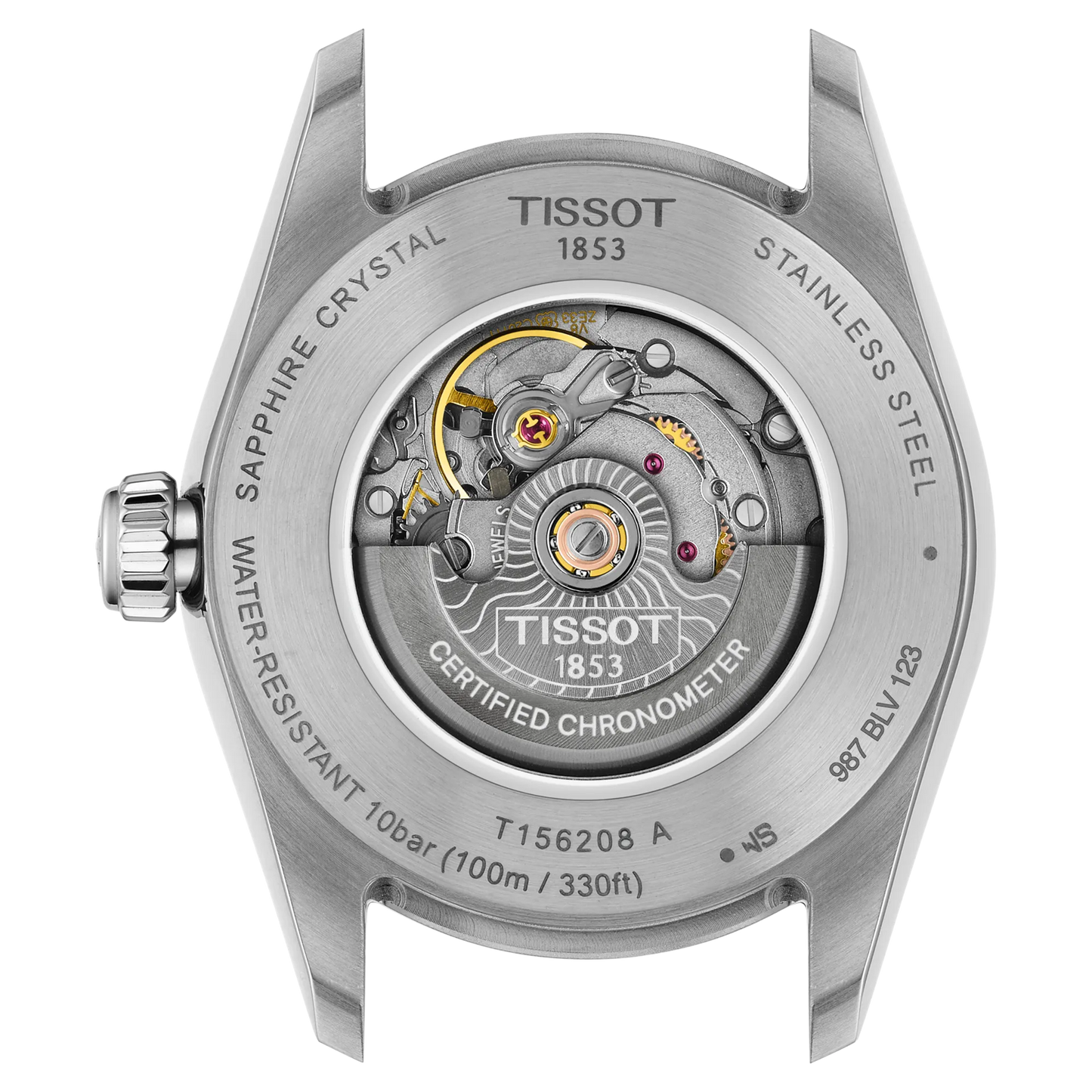 Tissot Ballade Powermatic 48 COSC 30mm T156.208.22.033.00 T1562082203300