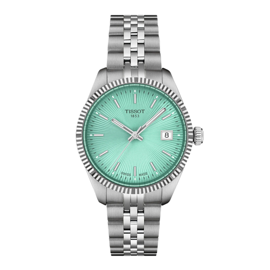 Tissot Ballade  Light Green Dial 34mm T156.210.11.091.00 T1562101109100