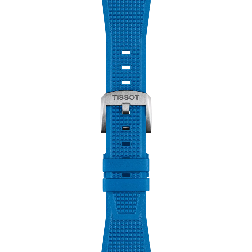 Tissot Official Blue PRX 40mm Rubber Strap T852.049.577 T852049577