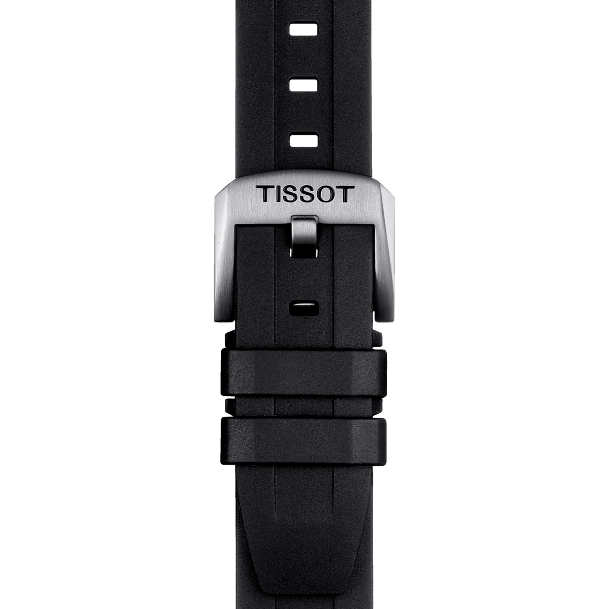 TISSOT OFFICIAL BLACK RUBBER STRAP 20 MM T852.044.545 T852044545