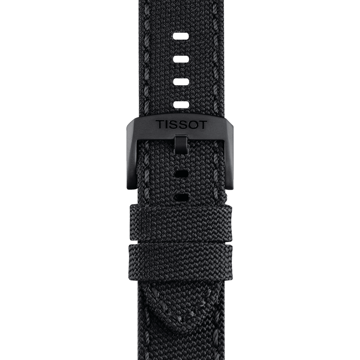 TISSOT OFFICIAL BLACK FABRIC STRAP LUGS 22 MM T852.044.936 T852044936