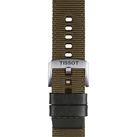 TISSOT OFFICIAL KHAKI FABRIC STRAP LUGS 22 MM T852.046.756 T852046756