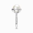 Thomas Sabo Sterling Silver Pearl and CZ set Ring TR2055-167-14