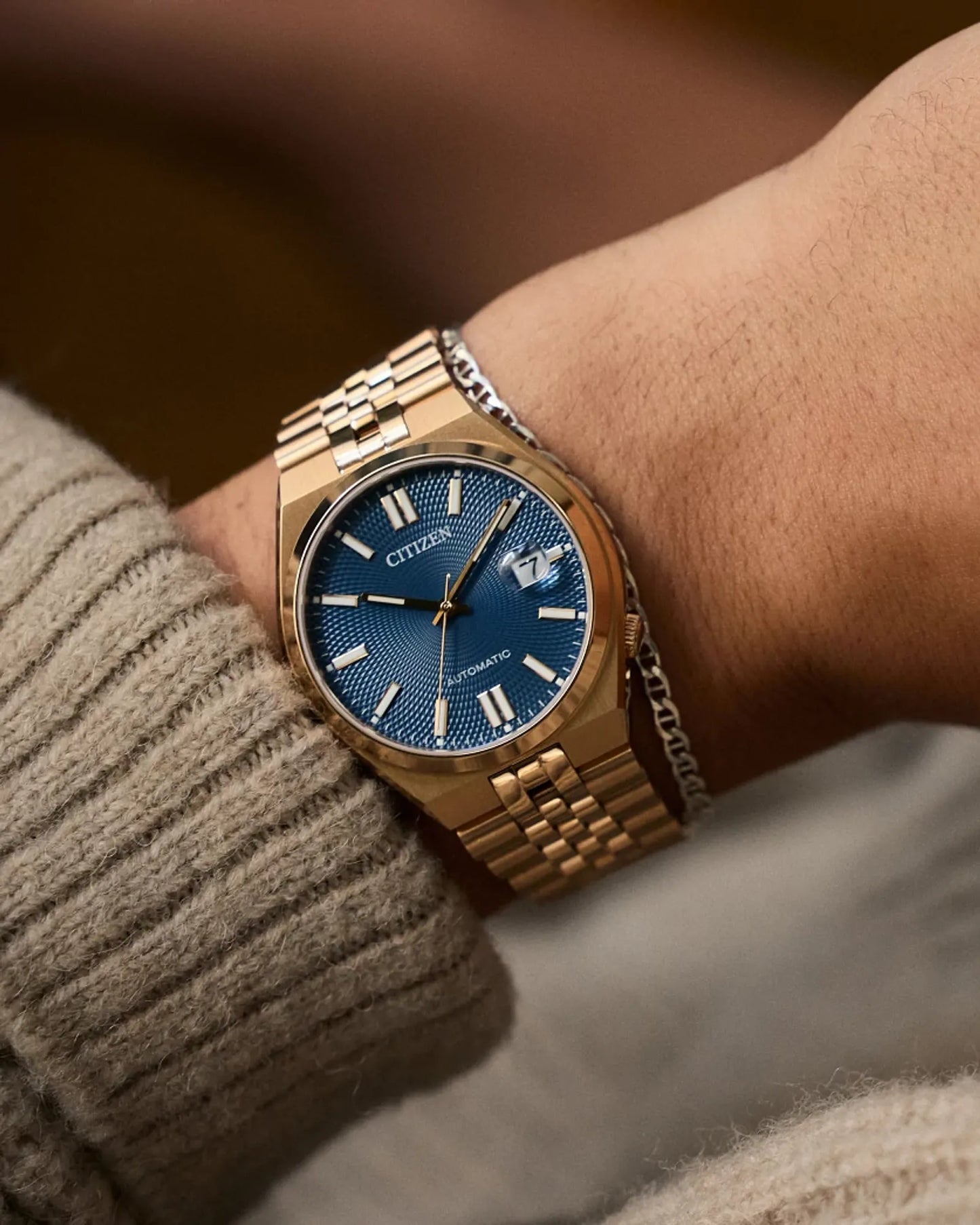Citizen TSUYOSA 60 Automatic NK0023-57L Rose gold PVD Bracelet