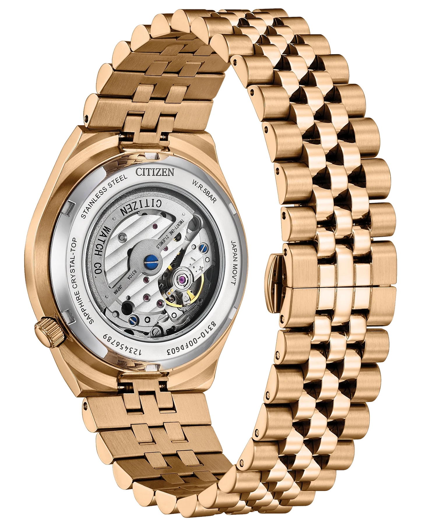 Citizen TSUYOSA 60 Automatic NK0023-57L Rose gold PVD Bracelet